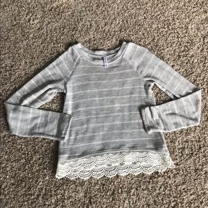 Grey Kids Sweater